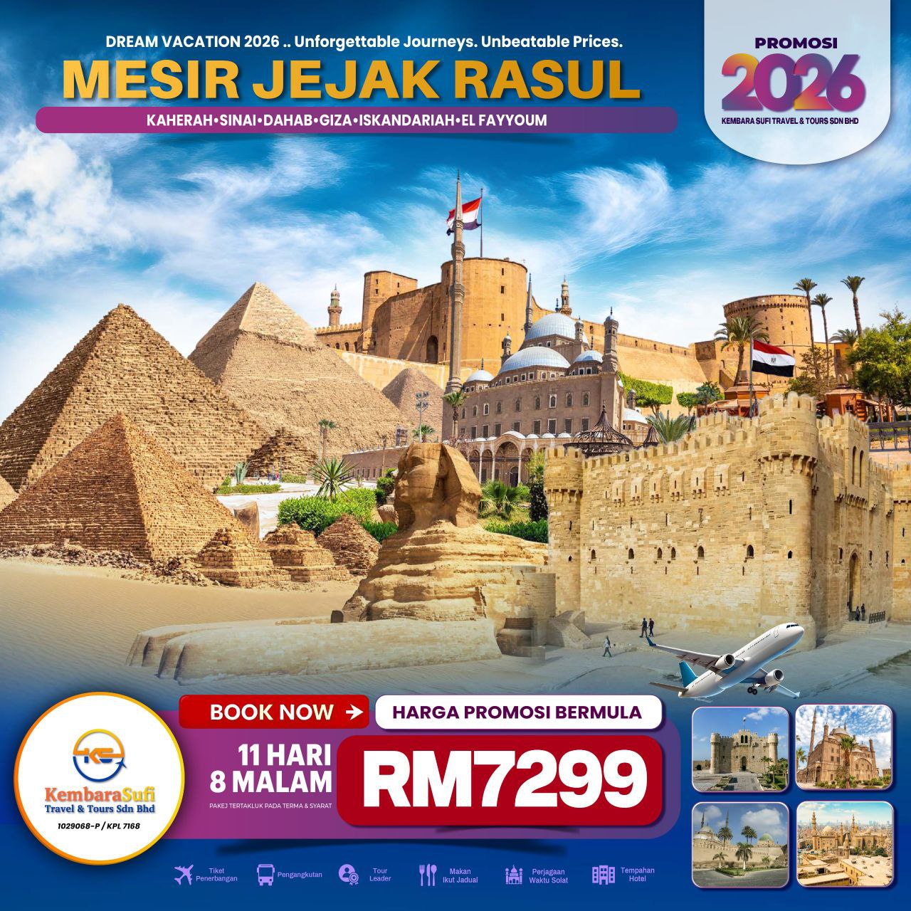 Mesir Jejak Rasul  2026