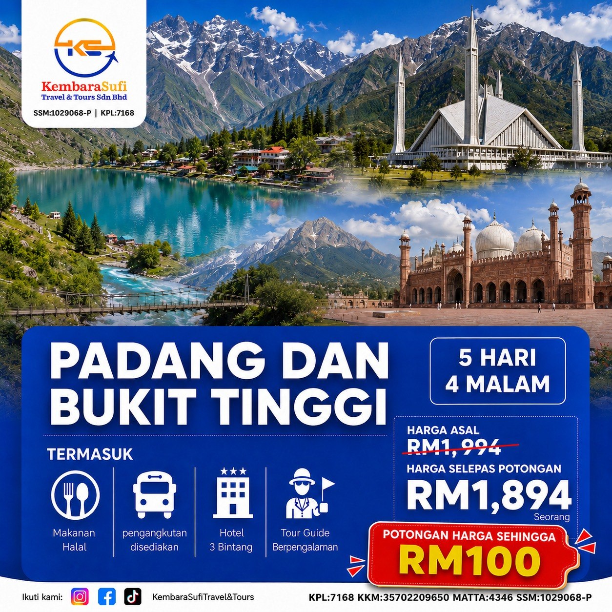Padang & Bukit Tinggi 2027