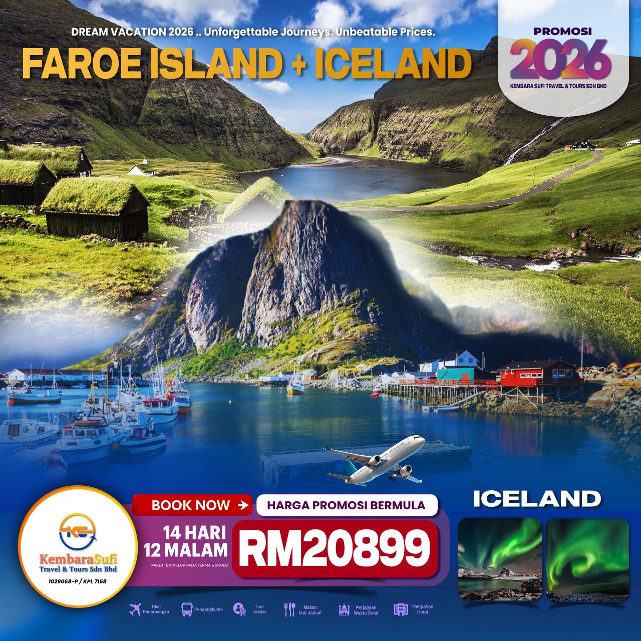 Faroe Island + Iceland