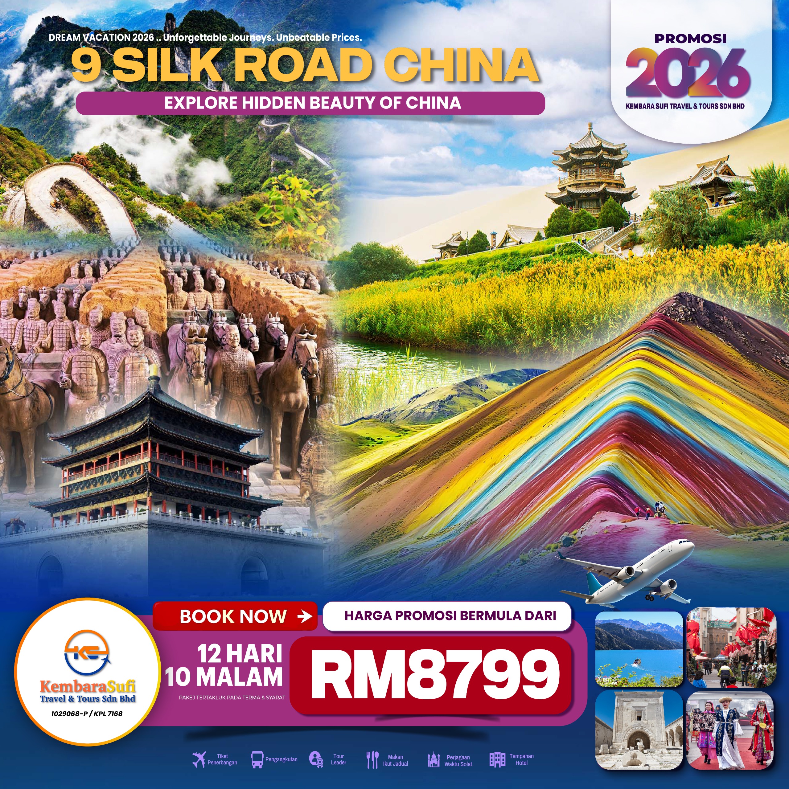 9 Negeri - Silk Road China