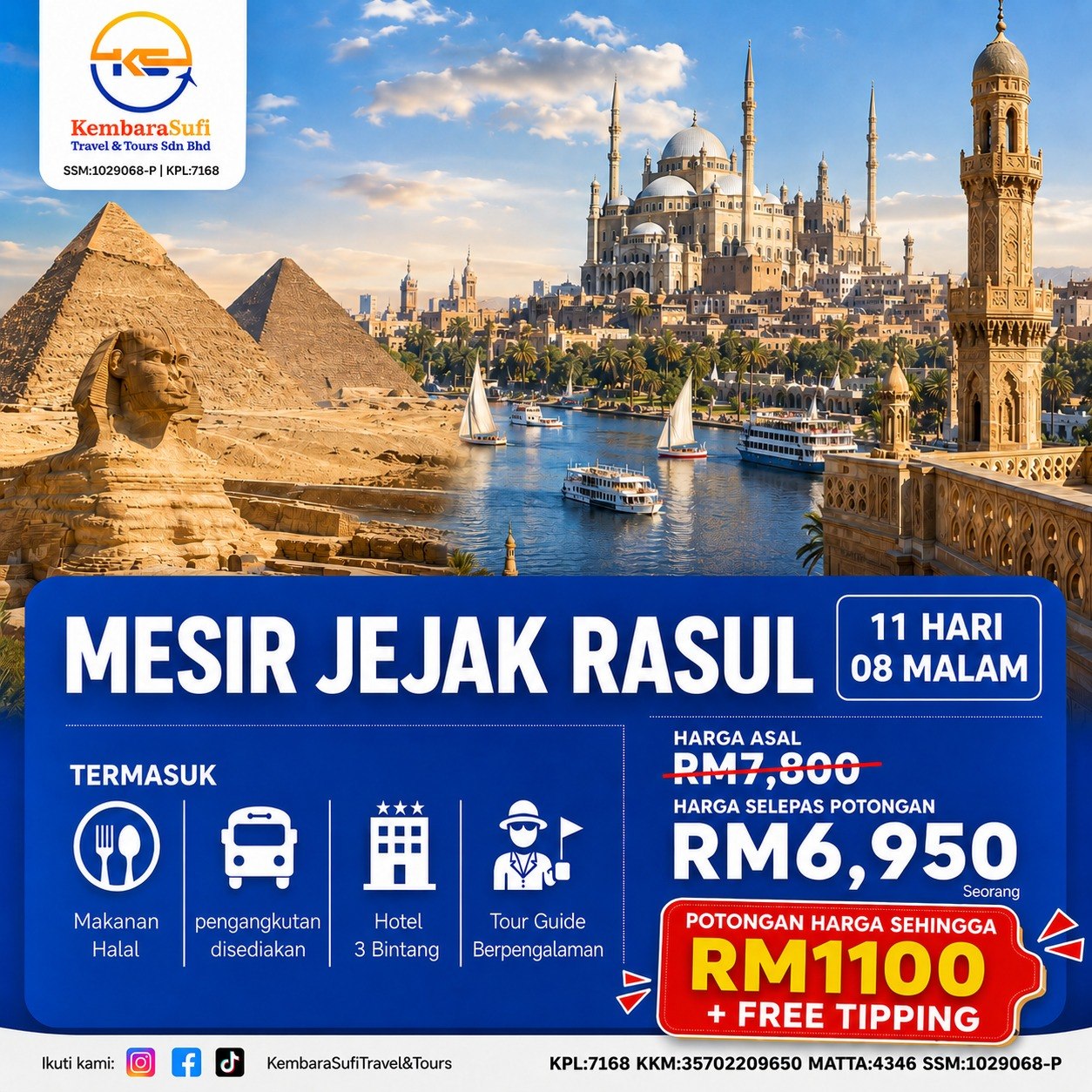 Mesir Jejak Rasul
