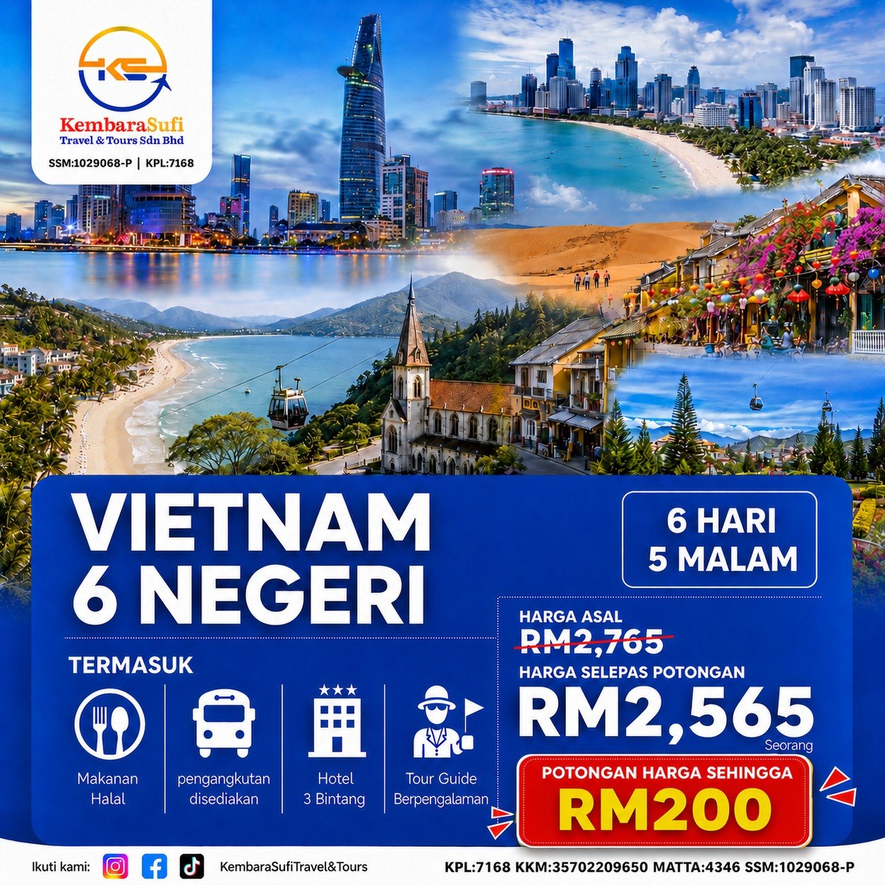 Vietnam 6 Negeri